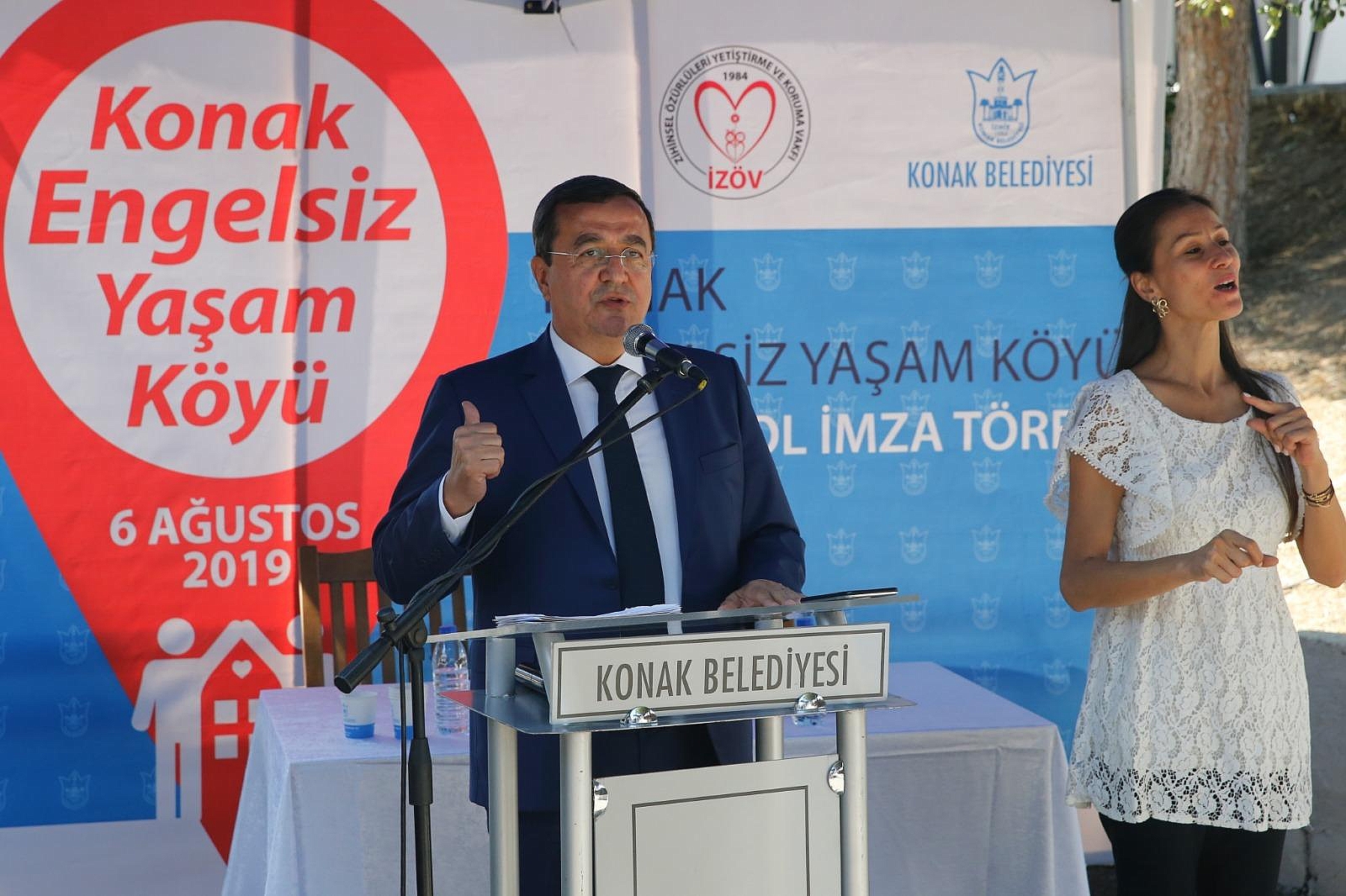 'Engelsiz Yaşam Köyü' projesi adım adım gerçeğe dönüşüyor - İzmir Haberleri
