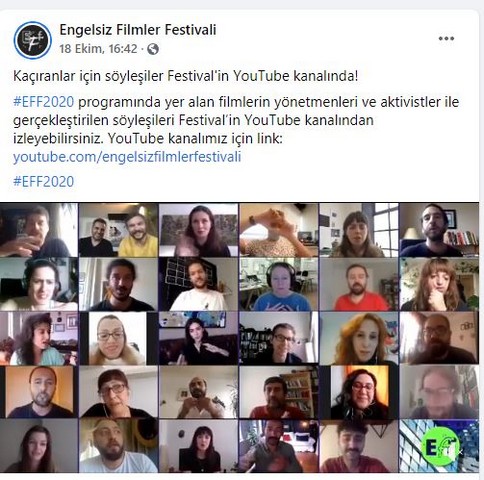 Engelsiz Filmler Festivali sona erdi