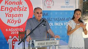 'Engelsiz Yaşam Köyü' projesi adım adım gerçeğe dönüşüyor - İzmir Haberleri
