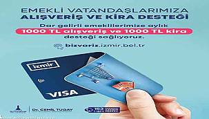 İzmir’de Emekli Dayanışma Kartı Nefes Aldırıyor: Market, Su ve Kira Yardımı...