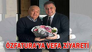 DEVA Partisi İzmir İl Başkanı Uygur’dan Burhan Özfatura’ya Vefa Ziyareti