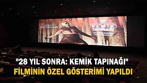 İstanbul'da "28 Yıl Sonra: Kemik Tapınağı" Filminin Özel Gösterimi Yapıldı