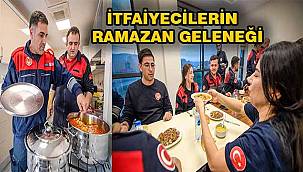 Görev Her Şeyin Üstünde! İftara Niyetlenip Yangına Koşuyorlar