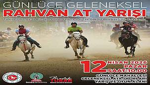Günlüce’de Rahvan At Yarışları İçin Geri Sayım Başladı