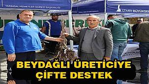 İzmir Büyükşehir’den Beydağlı üreticiye çifte destek: Kestane ve ipekböcekçiliği atağı