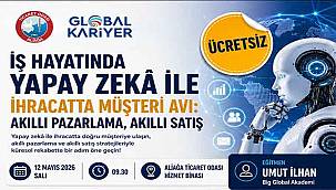 Aliağa’da İş Dünyasına Yönelik Yapay Zekâ ile İhracat Eğitimi Düzenleniyor
