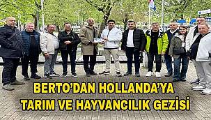 Bergama, Dikili ve Kınık’tan Hollanda’ya tarım teknolojileri inceleme turu