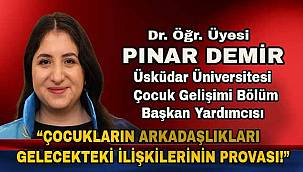 Çocukların arkadaşlıkları gelecekteki ilişkilerinin provası!
