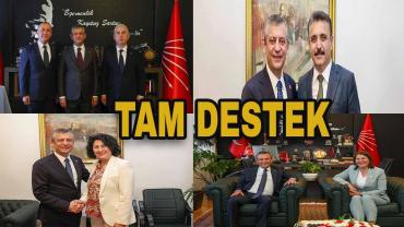 Bakırçay Bölgesi Belediye Başkanlarından Özgür Özel'e Tam Destek