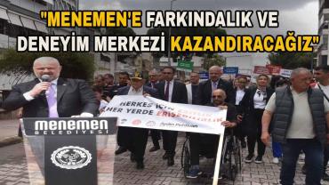 Başkan Pehlivan: Menemen’e farkındalık merkezi kazandıracağız