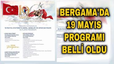 Bergama'da 19 Mayıs programı belli oldu