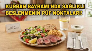 Günlük pişmiş et tüketimi 100-150 gram civarında olmalı