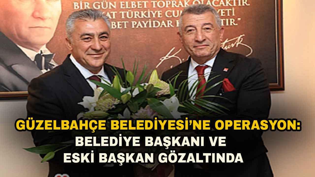 Güzelbahçe Belediyesinde "Yolsuzluk" Operasyonu
