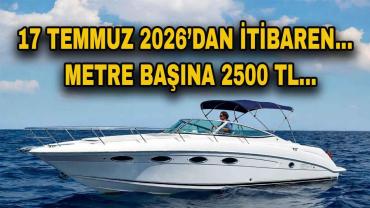 Teknenizi Başkasına Vermenin Bedeli: Metre Başına 2.500 TL!