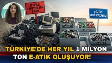 Türkiye’de yılda 1 milyon ton e-atık! Uzmanından kritik uyarı