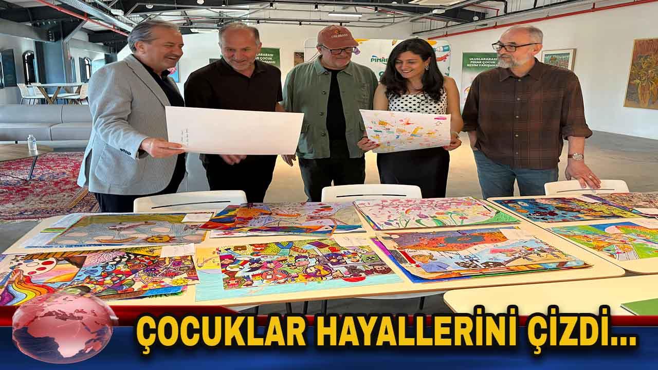 Uluslararası Pınar Çocuk Resim Yarışmasının kazananları belli oldu