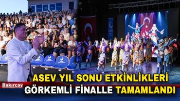 Aliağa'da İki Haftalık Maraton Bitti: ASEV'den Görkemli Final