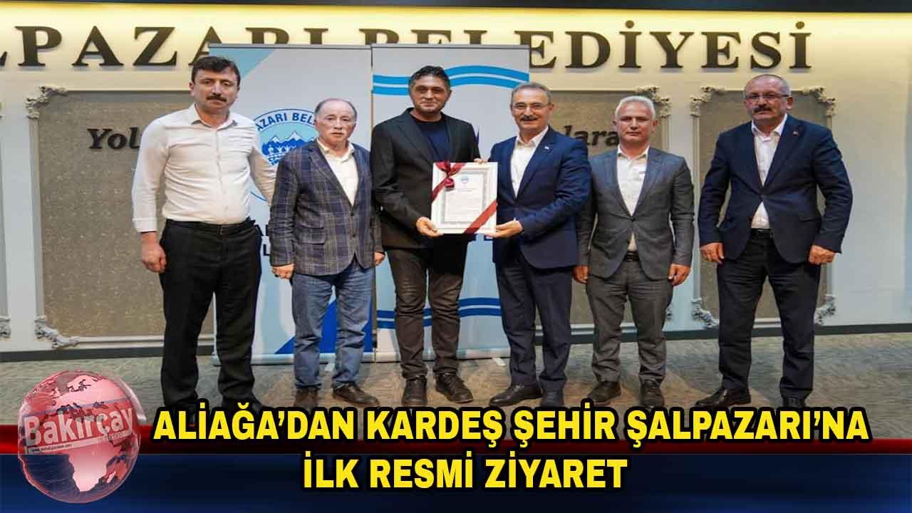 Aliağa’dan Kardeş Şehir Şalpazarı’na İlk Resmi Ziyaret