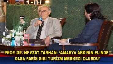 Amasya'da “Şehirlerin İnsan Psikolojisi Üzerine Etkileri” konulu söyleşi