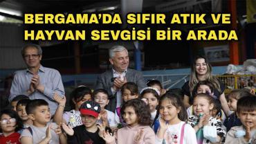 Bergama'da Atıklar Mamaya Dönüştü: Çocuklardan Anlamlı Destek