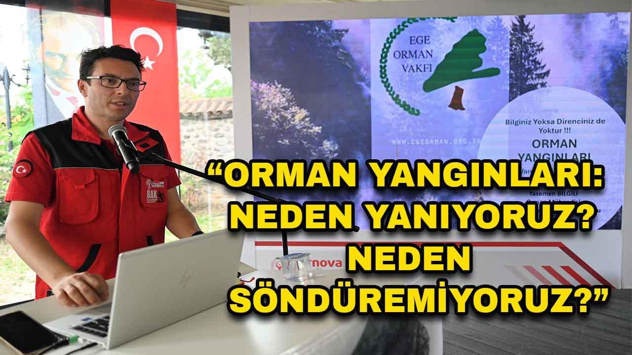 Bornova'da Orman Yangınları Semineri Düzenlendi