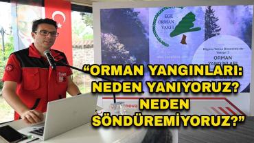 Bornova'da Orman Yangınları Semineri Düzenlendi