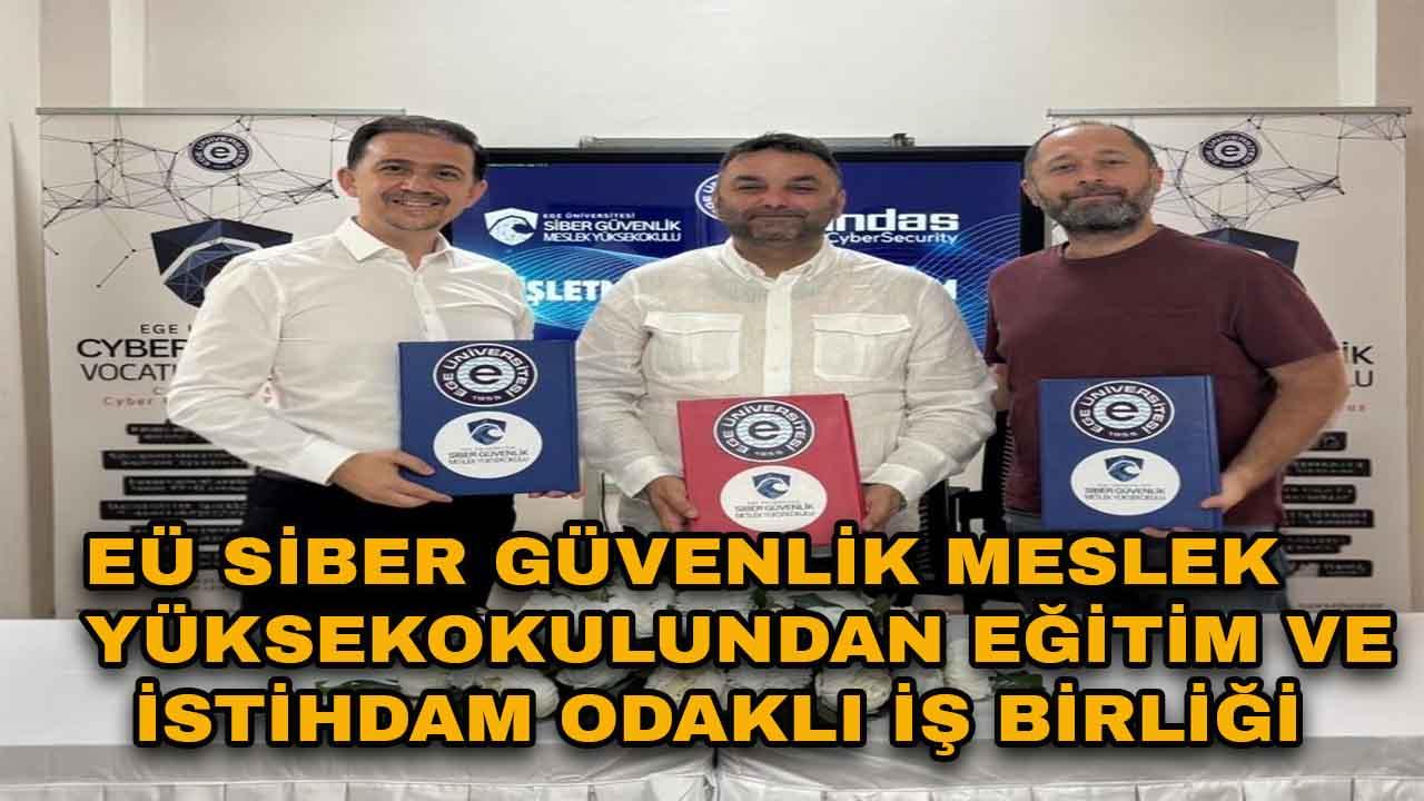 Ege Üniversitesi, INDAS Cyber Security İle İş Birliği Protokolü İmzaladı