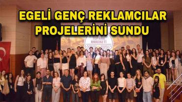 Egeli Genç Reklamcılar projelerini sundu