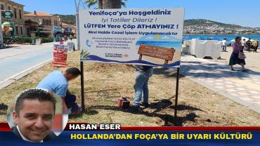Foça’nın tabelası kime sesleniyor: Vicdana mı, korkuya mı?