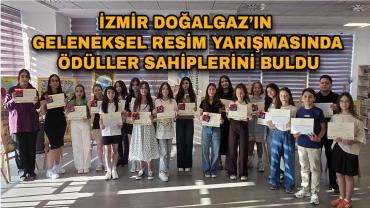 İzmir Doğalgaz’ın çevre temalı yarışmasında ödüller verildi