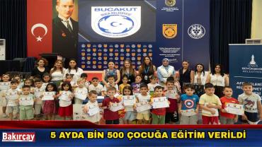 İzmir’de bin 500 çocuğa afet bilinci aşılandı