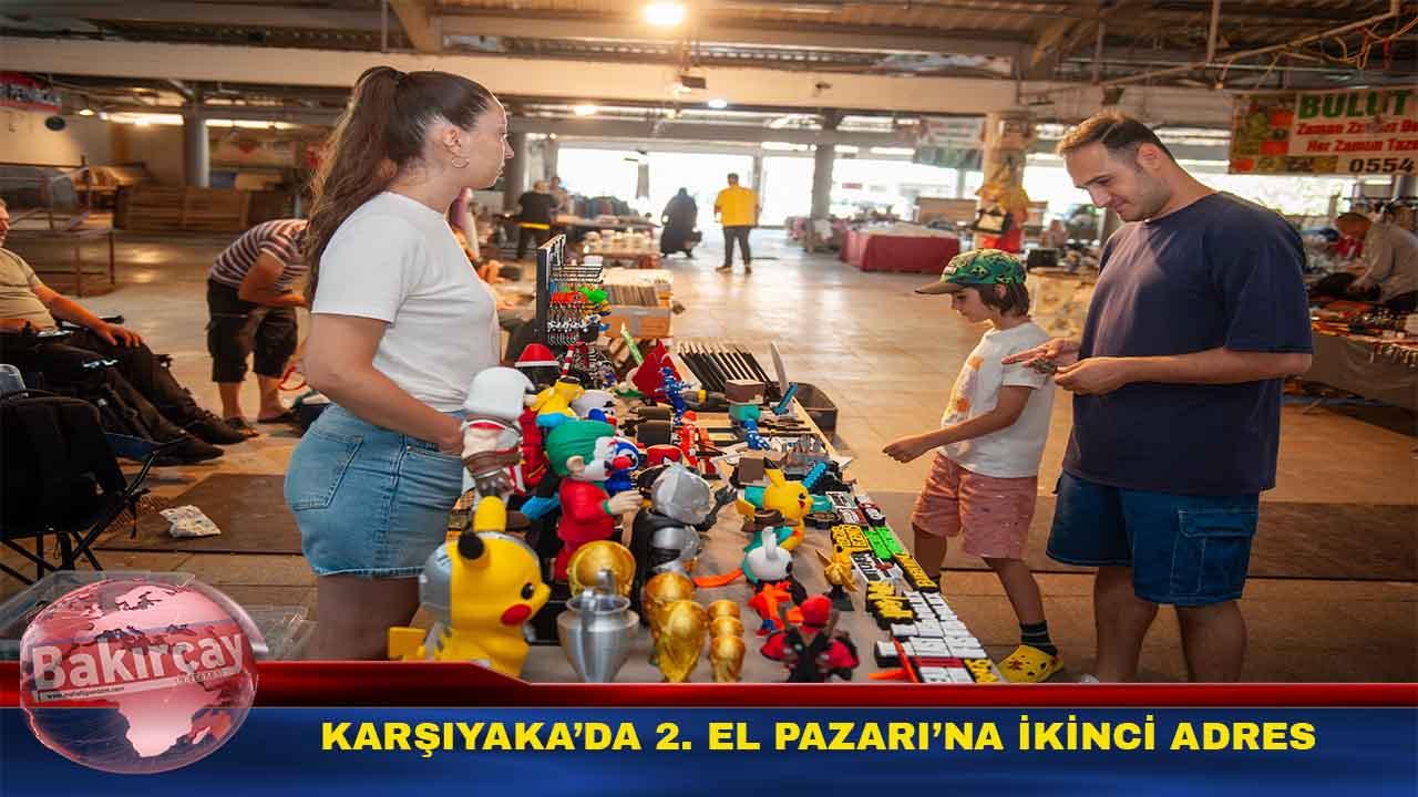 Karşıyaka’da 2. El Pazarıyla Atıl Eşyalar Ekonomiye Kazanıyor