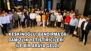 Keskinoğlu,  Bandırma’da Damızlık Yetiştiricileri ile Bir Araya Geldi