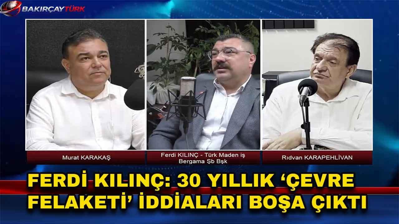 Maden-İş Bergama Şube Başkanı Ferdi Kılınç, Bakırçay Türk'e Konuk Oldu