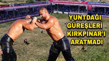 Manisa Yuntdağı Yağlı Güreşleri'nde Başpehlivan Feyzullah Aktürk