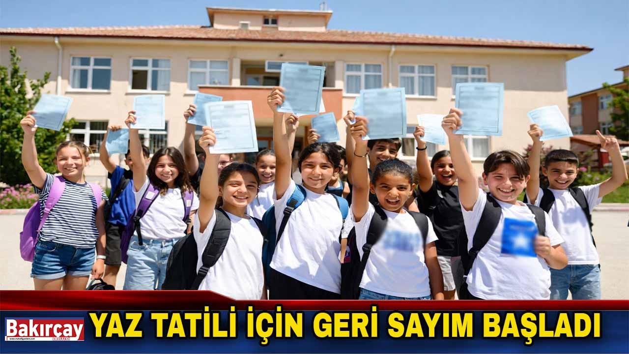 Milyonlarca Öğrenci İçin Yaz Tatili Zili 26 Haziran'da Çalacak