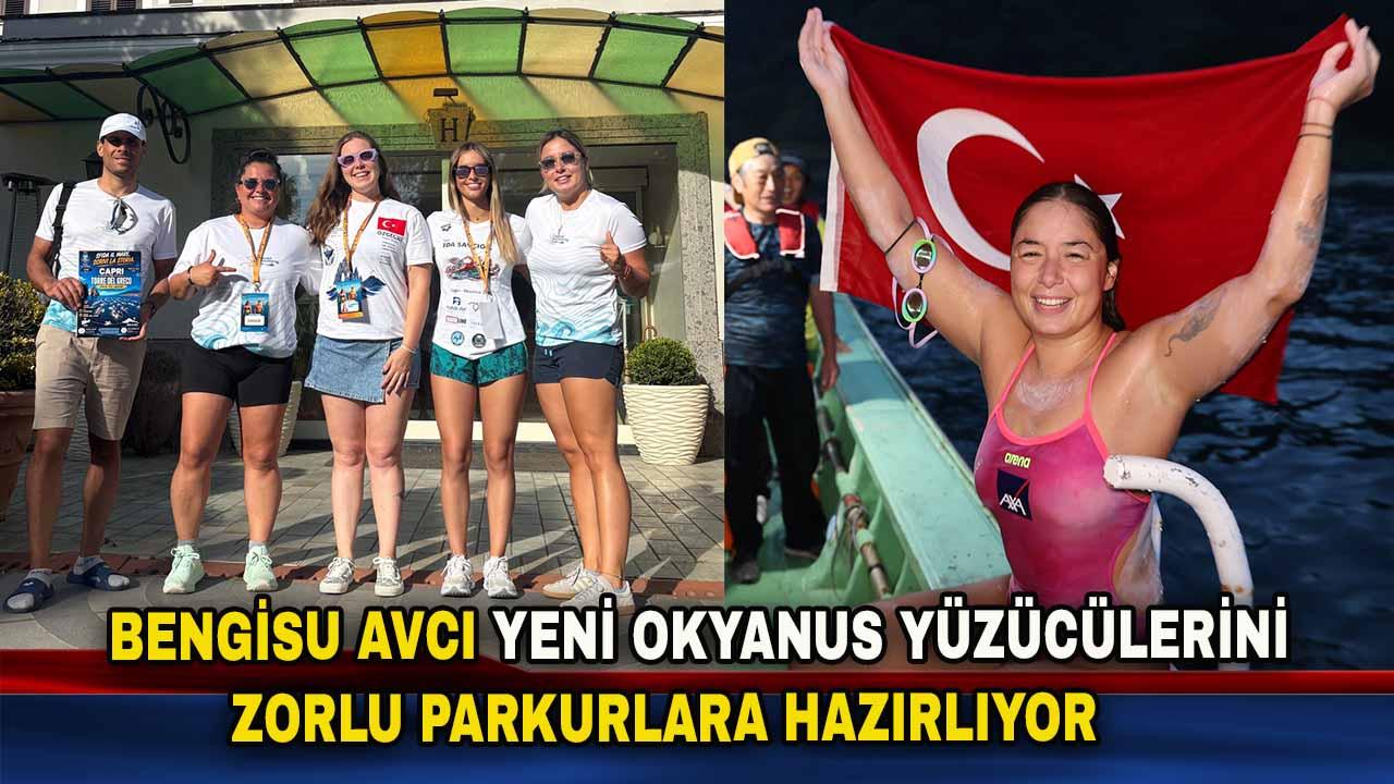 Rekortmen Yüzücü Bengisu Avcı'nın Öncülüğünde Okyanusa Hazırlanıyorlar!
