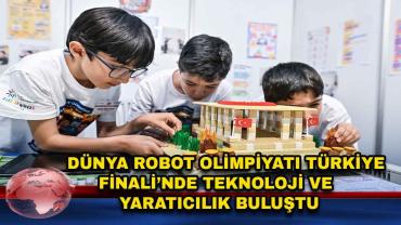 Robot Olimpiyatı Türkiye Finali İzmir'de Yapıldı
