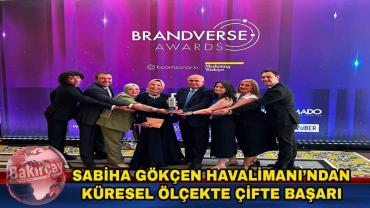 Sabiha Gökçen Havalimanı’ndan Küresel Ölçekte Çifte Başarı