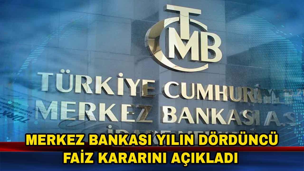 TCMB Faiz Kararını Açıkladı: Politika Faizi Yüzde 37’de Sabit Bırakıldı