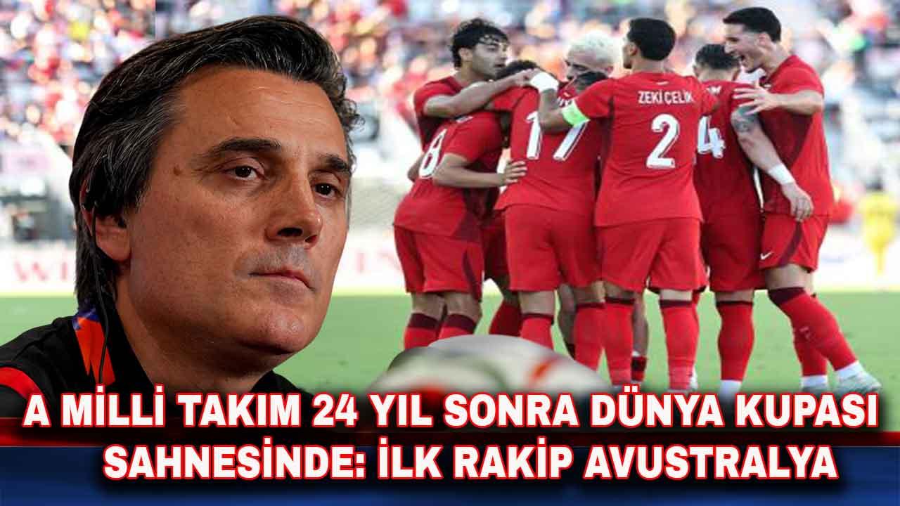 Türkiye-Avustralya maçı 14 Haziran Pazar sabahı TSİ 07.00'de TRT'de!