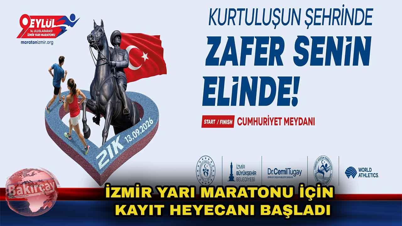 Uluslararası 9 Eylül İzmir Yarı Maratonu için kayıtlar açıldı