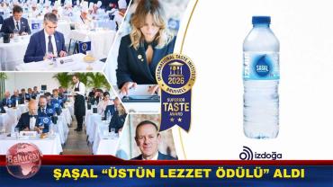 94 Yıllık İzmir Markası Şaşal Su’ya Brüksel’den ‘Üstün Lezzet’ Ödülü