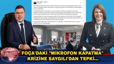 AK Parti İl Başkanı Saygılı'dan Foça Belediye Başkanına  Sert Tepki