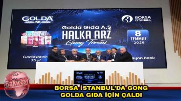 Borsa İstanbul’da gong Golda Gıda için çaldı