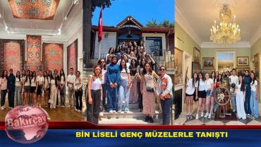 Büyükşehir'in “Liseli Gençler Müzede Geziyor” projesi devam ediyor