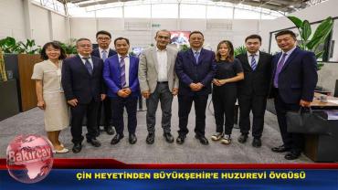 Çin heyetinden Büyükşehir’e huzurevi övgüsü