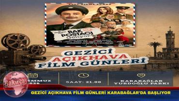 Karabağlar'da başlıyor! Gezici Açıkhava Film Günleri