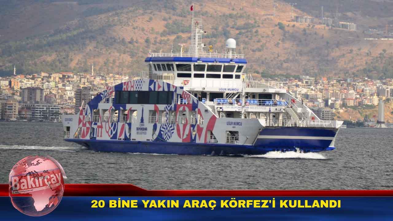 İzmir'de Arabalı Vapur Seferleri Trafiği Rahatlatıyor