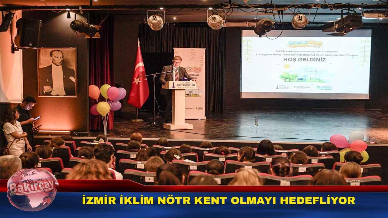 İzmir’den “İklim Nötr Kent” taahhüdü